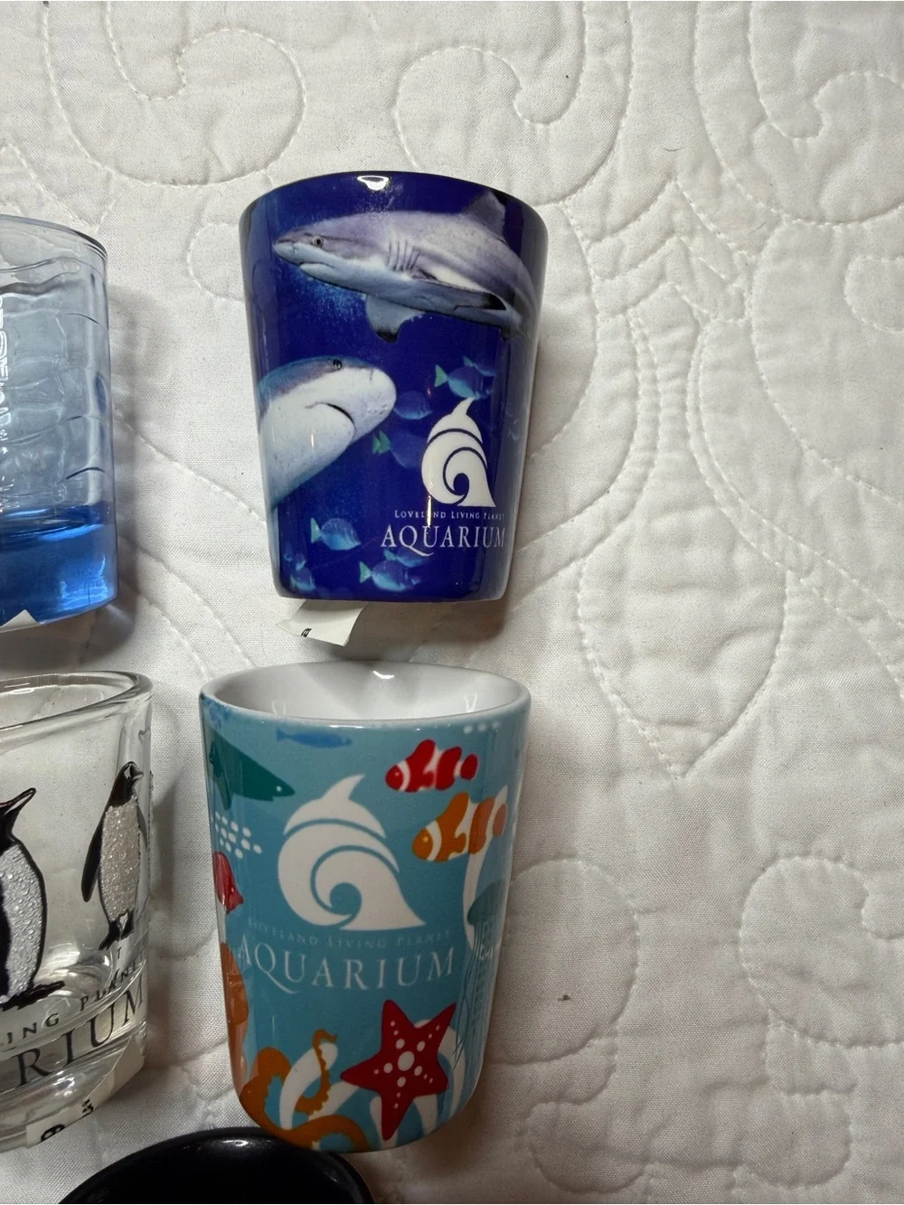 Loveland Living Planet Aquarium Souvenir Shot Glass Set